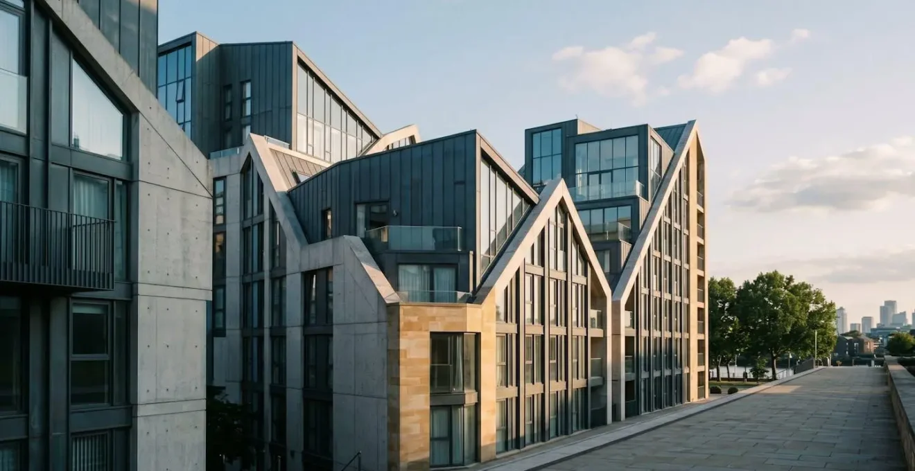 Professional editorial composition capturing the essence of financial decision-making and property investment strategy in the UK market