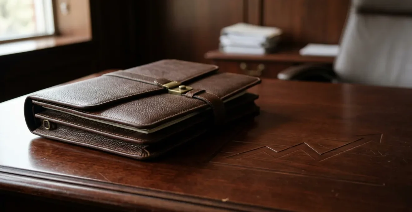 Professional business setting showing strategic financial planning for commercial real estate protection