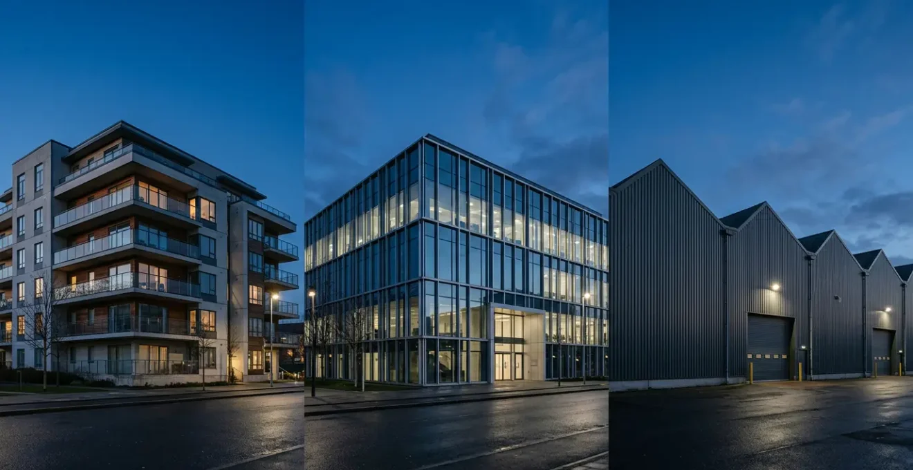 Strategic diversification across residential, commercial, and industrial property investment sectors