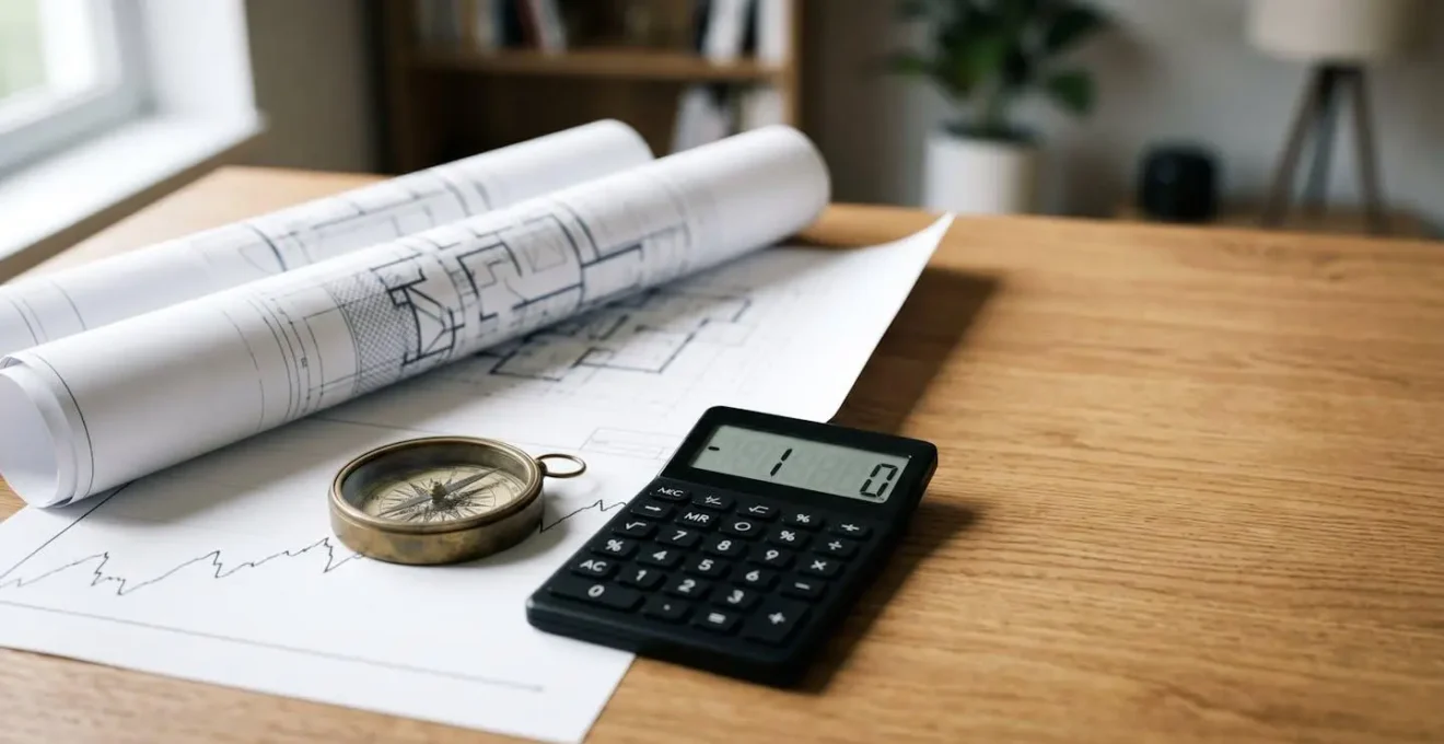 Professional property investor reviewing financial documents with strategic planning for capital gains tax reduction