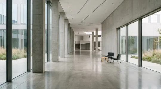 Professional investor analyzing diverse real estate portfolio through REITs without property management responsibilities