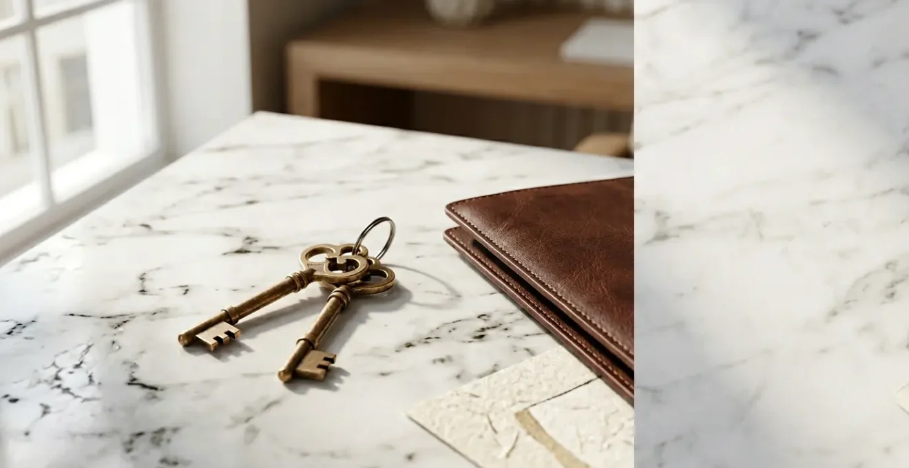 Professional escrow service protecting cross-border property deal funds with secure documentation and verified transaction