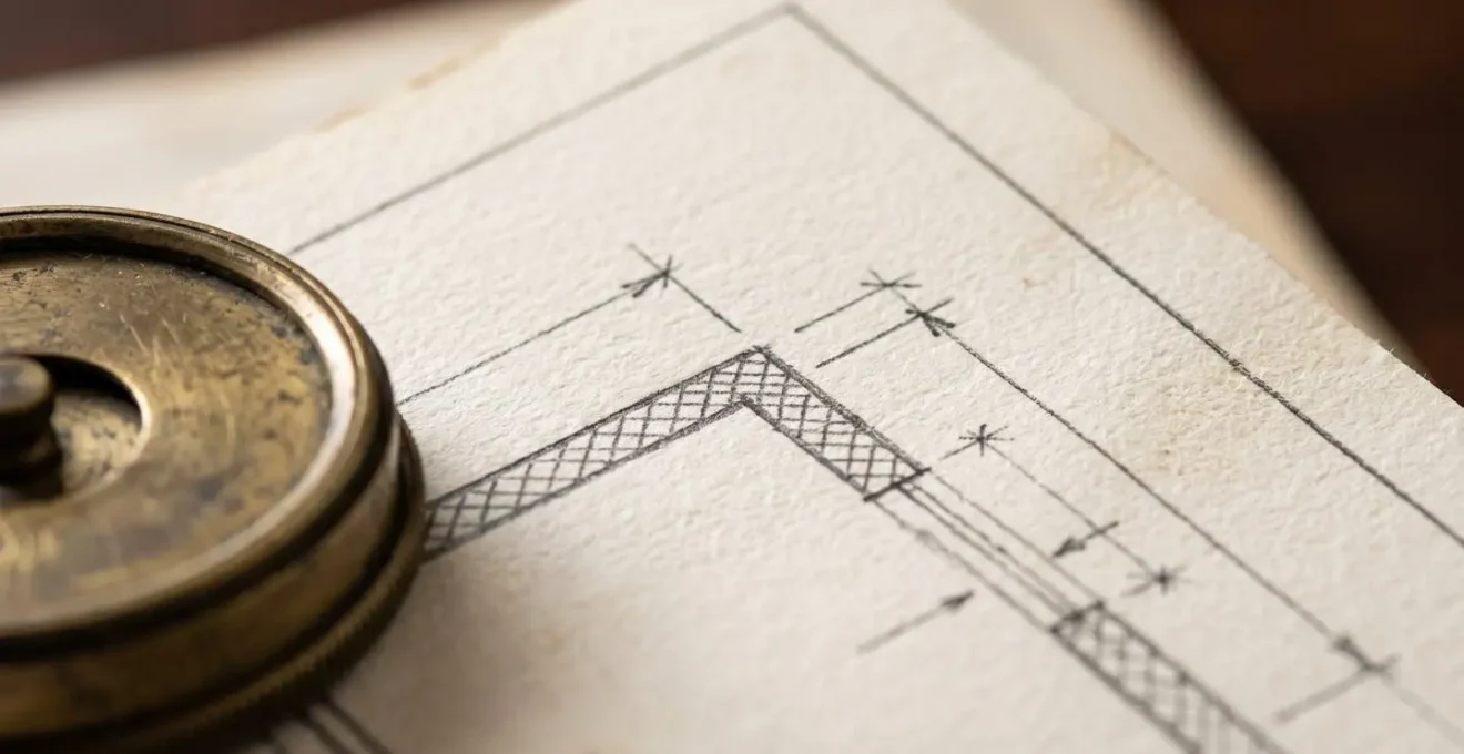 Macro close-up photograph of property valuation details with shallow depth of field illustrating the importance of precise market analysis