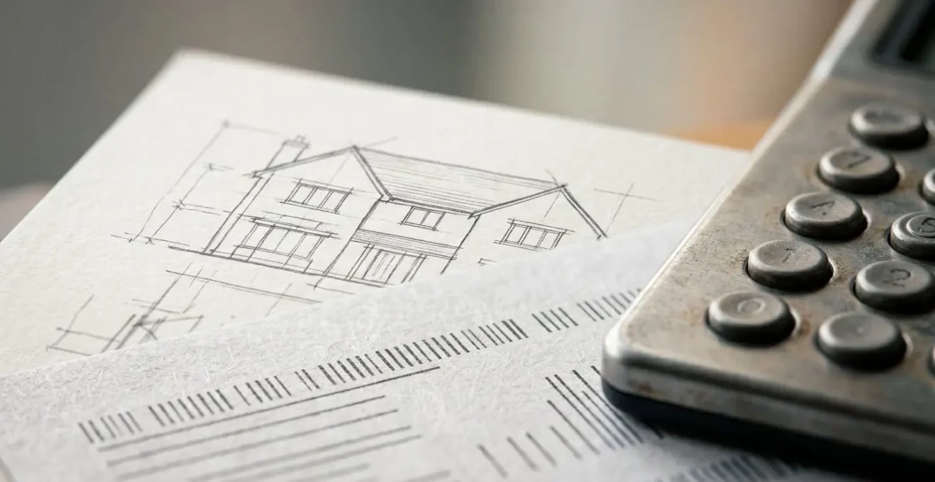 Property portfolio analysis during market downturn showing equity position monitoring
